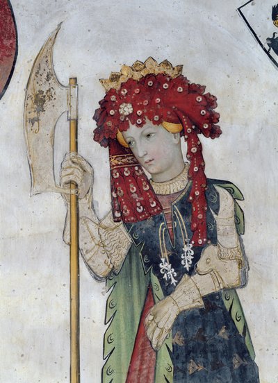 The Nine Worthies and the Nine Worthy Women (detail) by Giacomo Jaquerio
